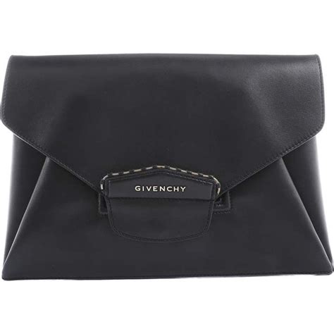 givenchy antigona leather clutch